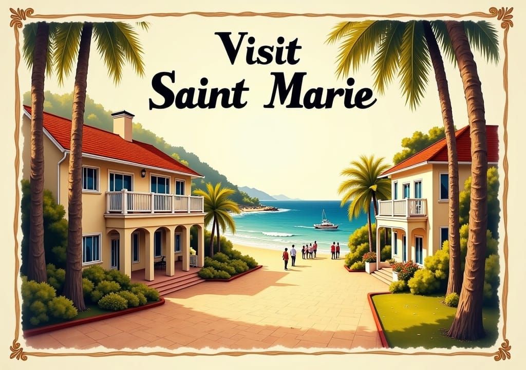 Visit Saint Marie Island.