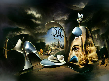 Distorted Alice in Wonderland Nightmare