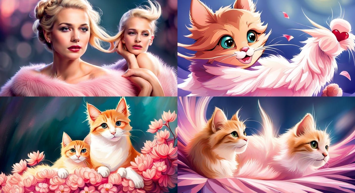 AI Princess: Cat's Grace, Dog's Kindness