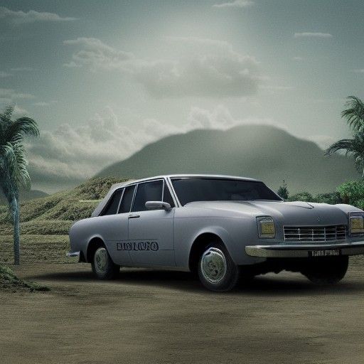 Detailed Matte Painting of Pablo Escobar