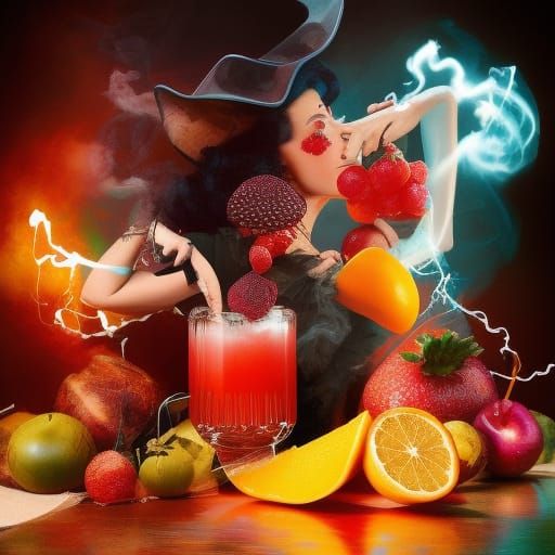 Fruit witch brew