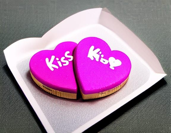 Sweet Romance on Candy Hearts