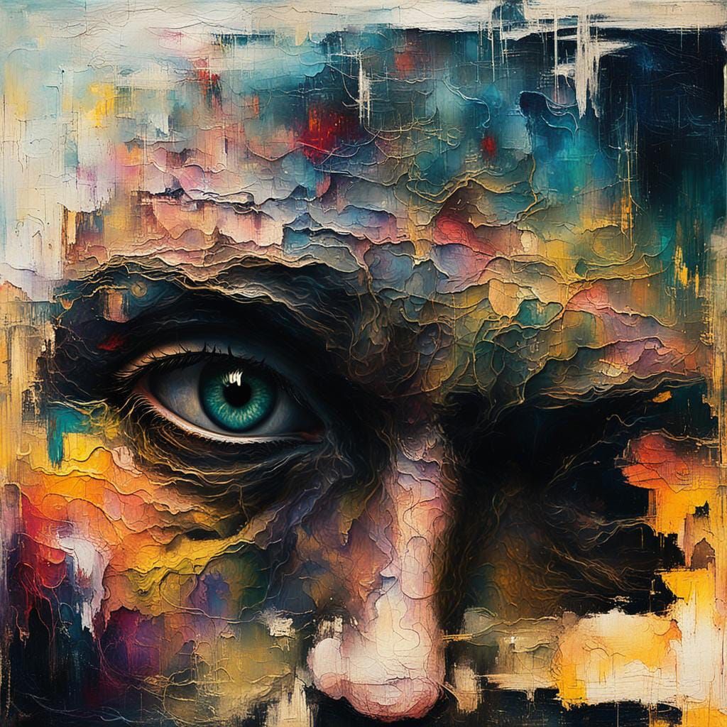 Abstract Spiritual Awakening Concept Art