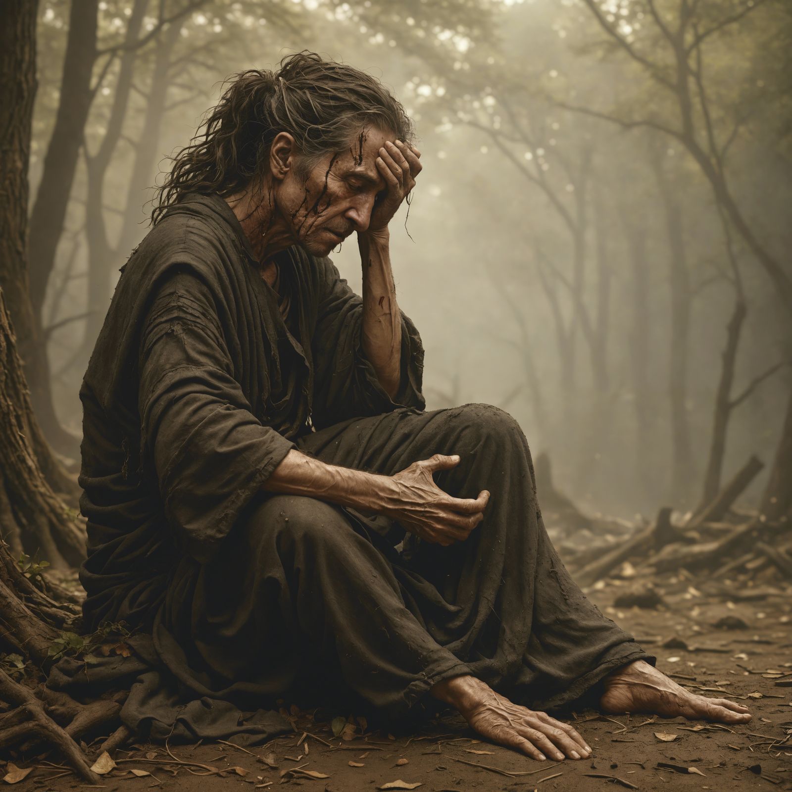 Image of Soul-Crushing Grief and Loss