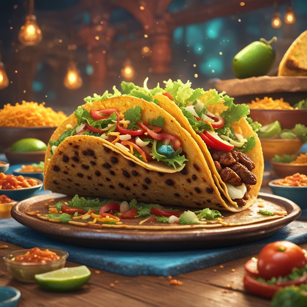 Taco Animal Fantasy Concept Art