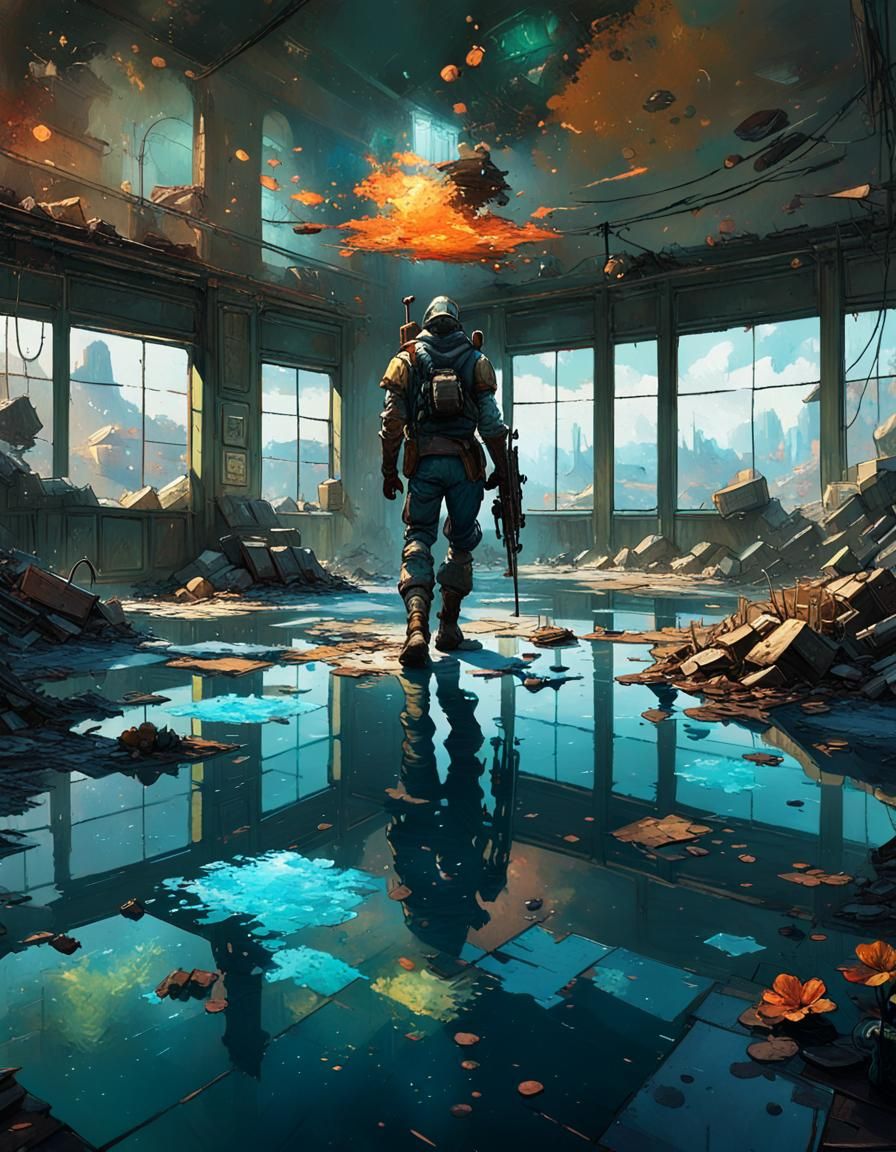 Vibrant Jungle Landscape in a Photorealistic Style