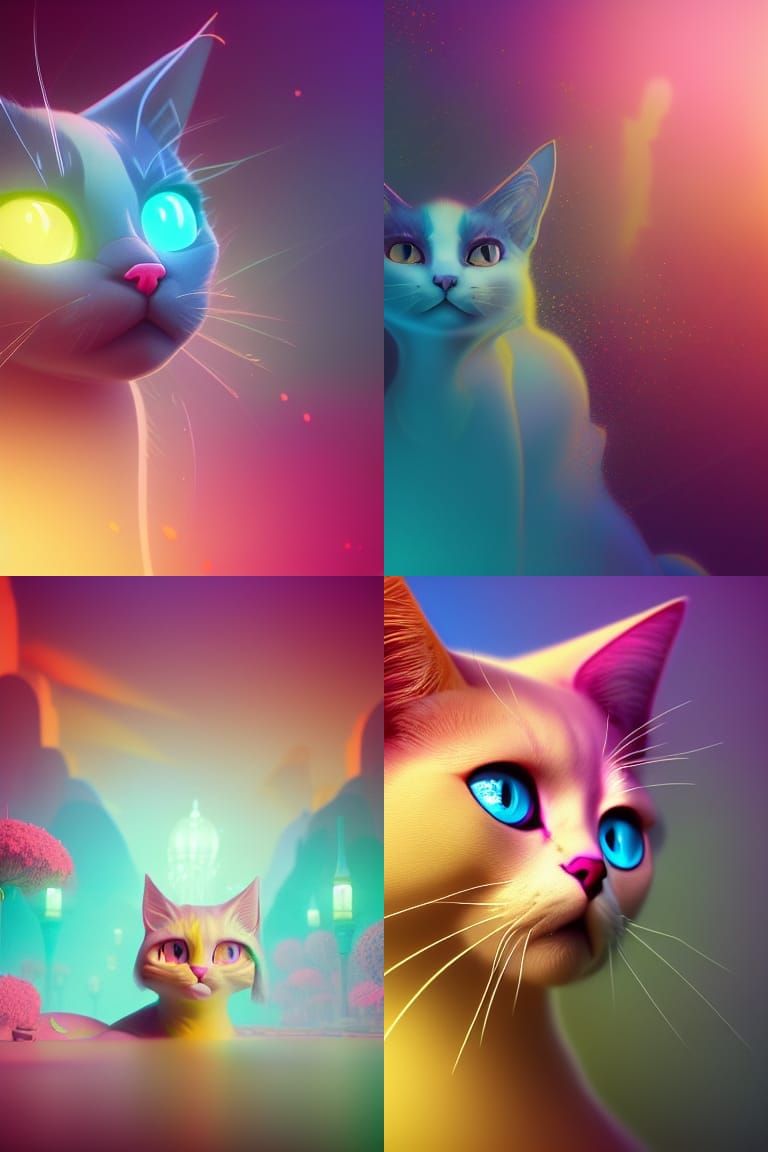 cute cat @frostmoonwillow pansexual pride