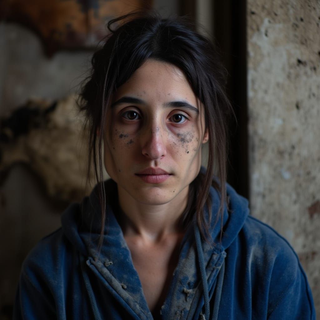 Resilient Tannery Worker in Moody Portrait