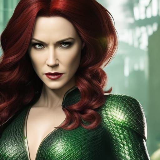 Poison Ivy Concept Art in 8k Resolution