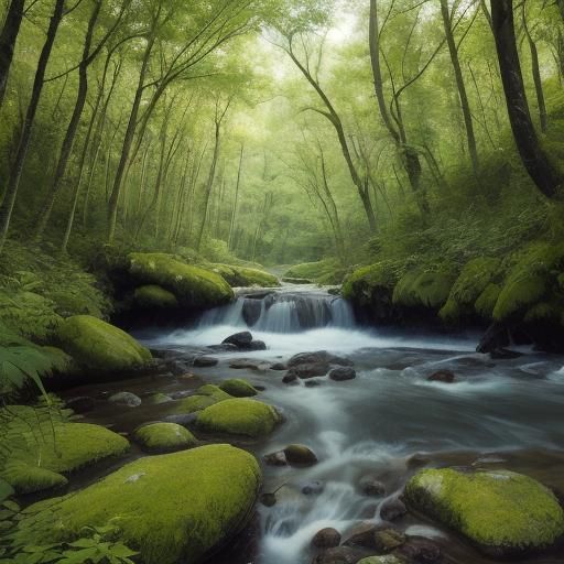 AI-Generated Image of Nature