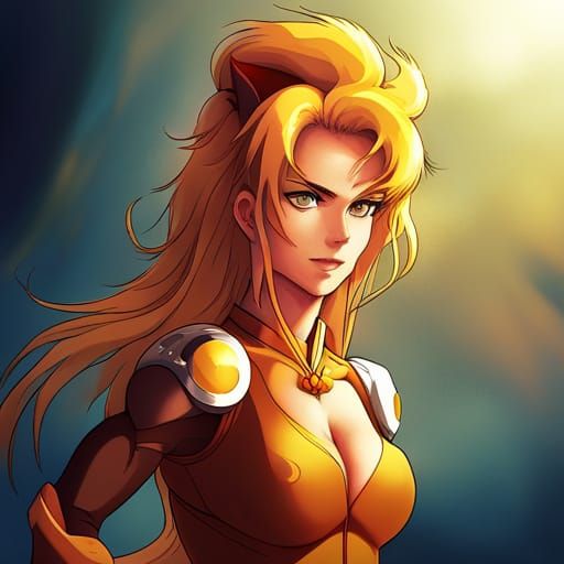 Cheetara Thundercats Anime Style Illustration