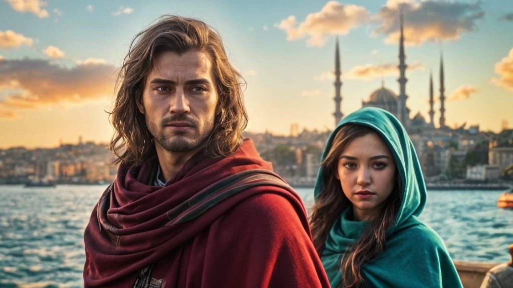 Photorealistic Portrait on the Bosphorus in 3D