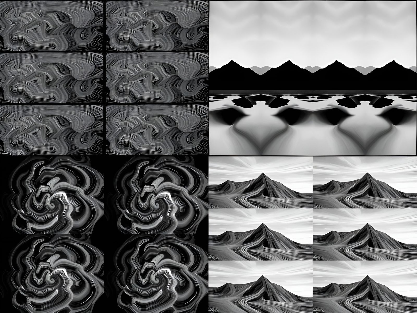 Abstract Geometric Art with Evolving Patterns