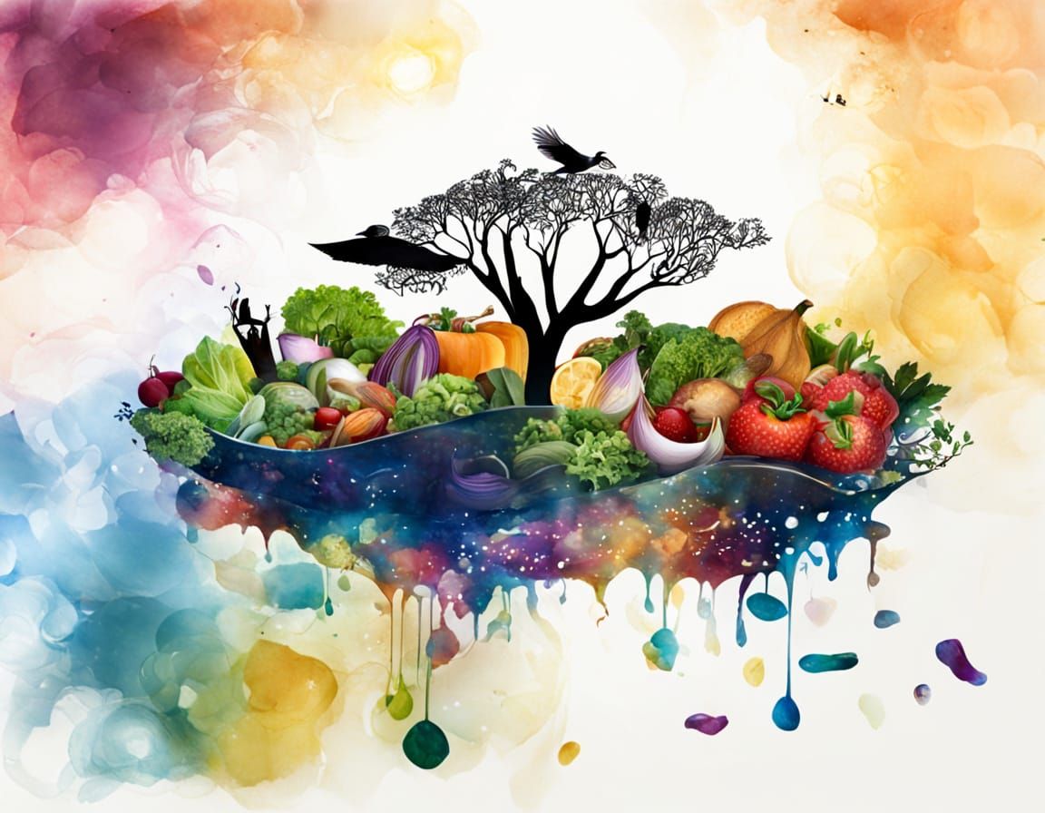 Magical Food Creations by AI