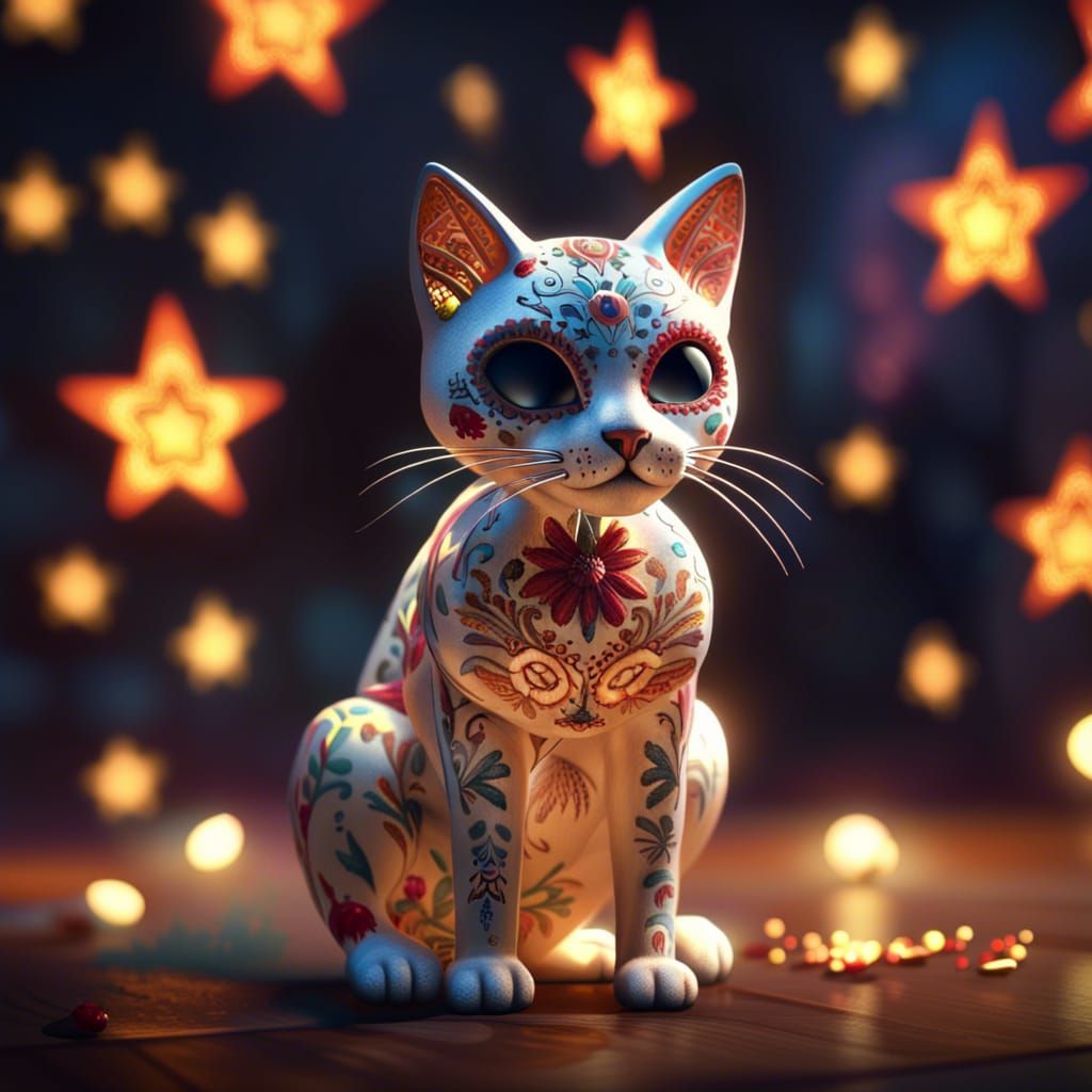 día de los muertos cat