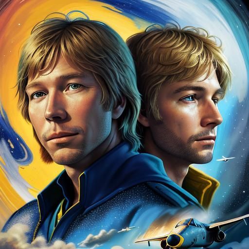 John Denver and Little Prince: Hyperrealistic Jet Departure