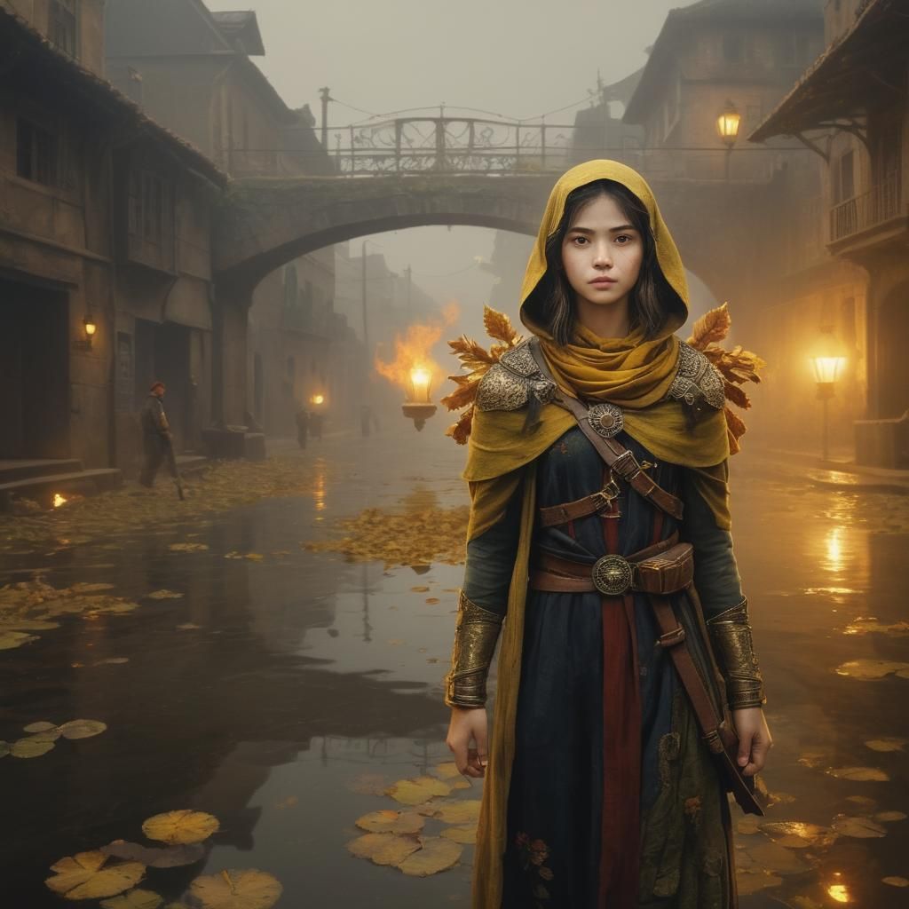 Abstract Artwork Generated From Simple Prompt