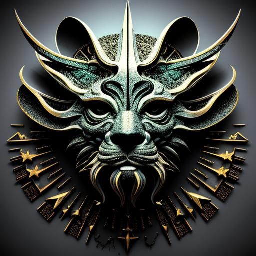 Psychedelic Surrealism in 3D CGI, 8K