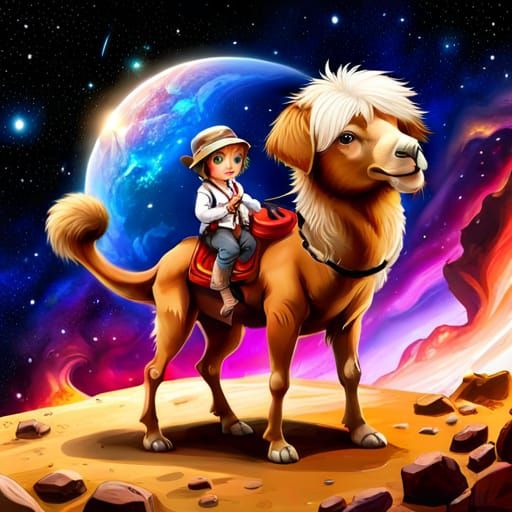 Cosmic Camel Safari: May ride you to light years