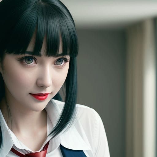 13 Days of Halloween Countdown - Yandere Horror Girl Day! (realistic variant)