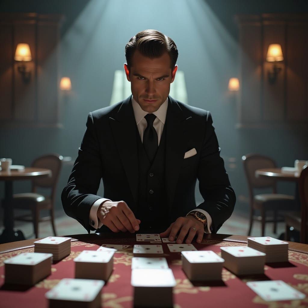 The Shuffler: Hypnotic Card Skills in Cinematic Style