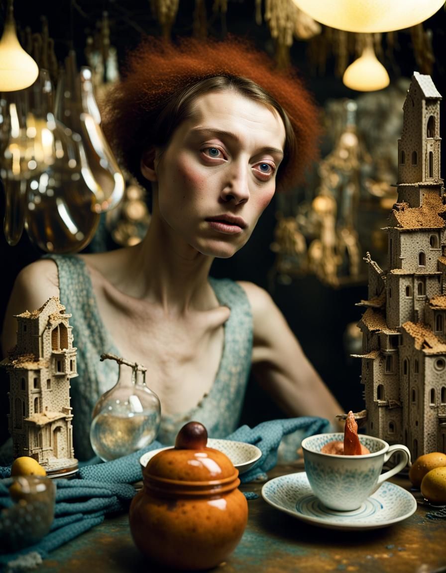 Magical Biological Forms with Prism Effect