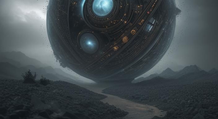 Hyperrealistic Vision of Earth's Future in HDR