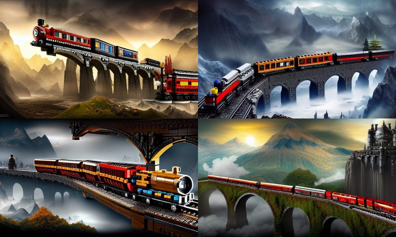LEGO trains