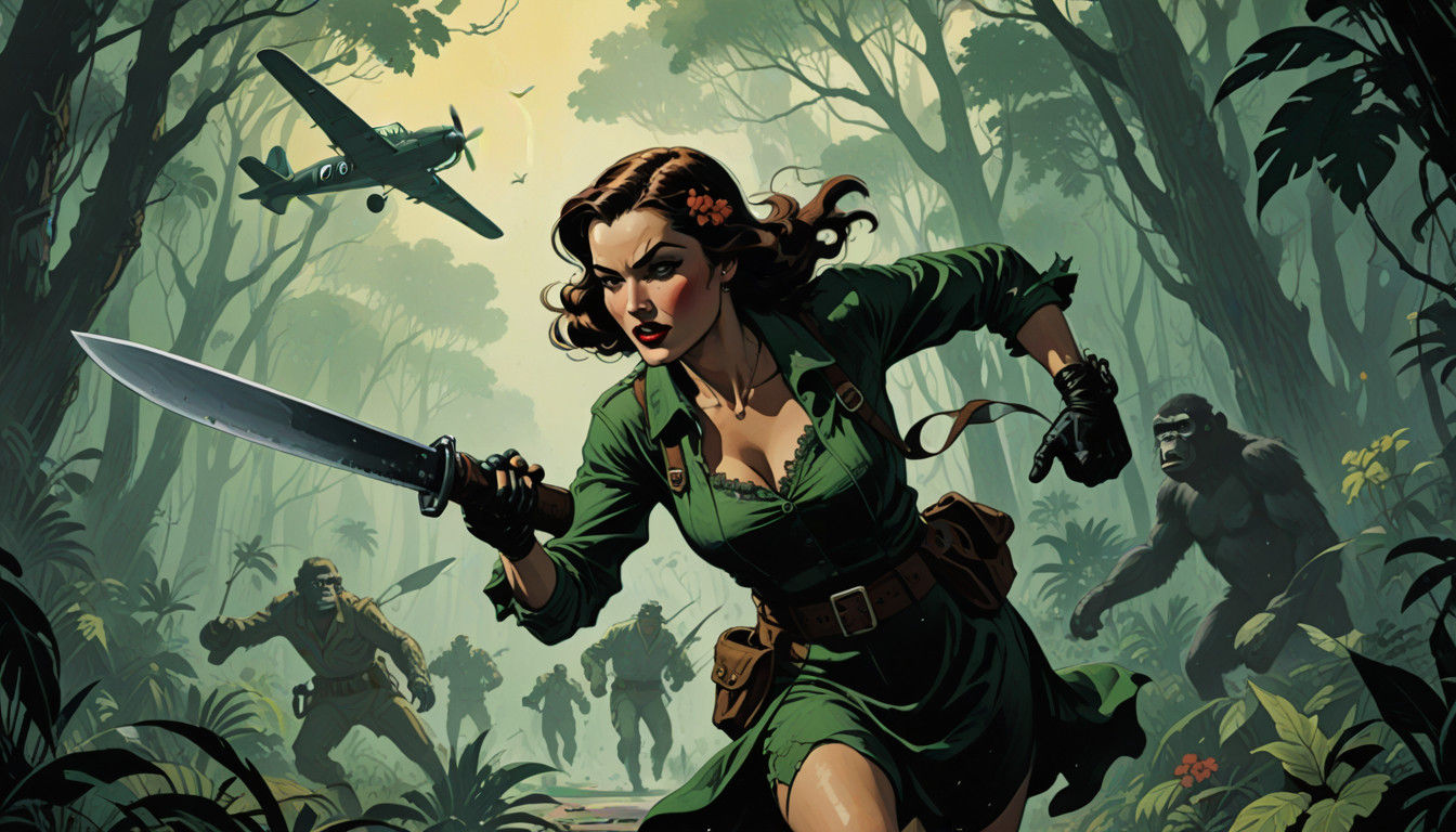 Miss Lizzy Edelhart and the Simian Formula