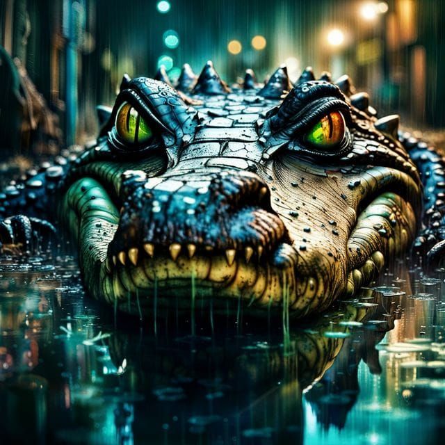 Sewer alligator - Clipdrop