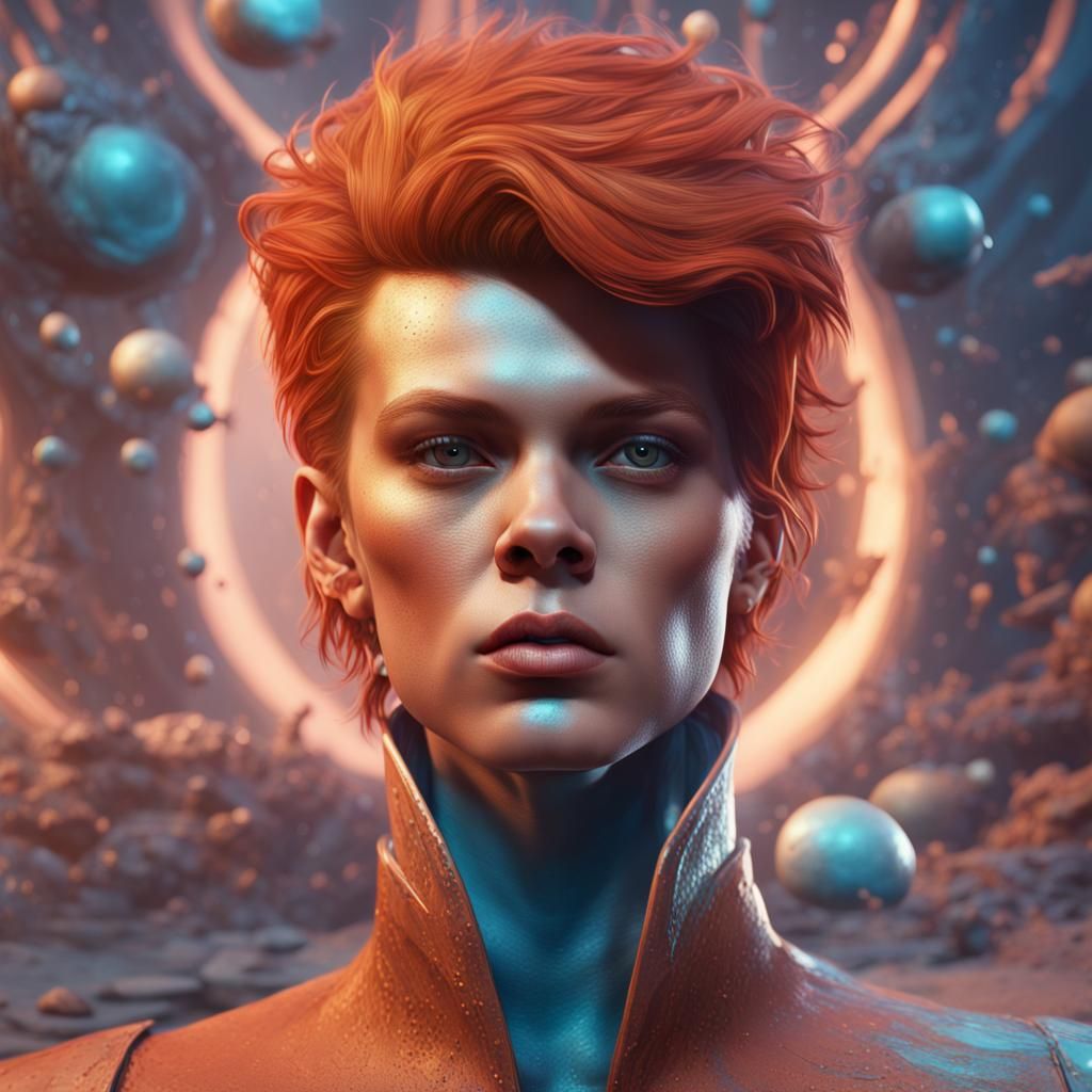 Fantastical Life on Mars Concept Art