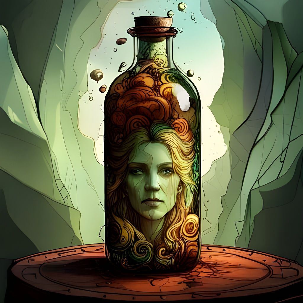 Witch Imprisoned: A Bottled Spell