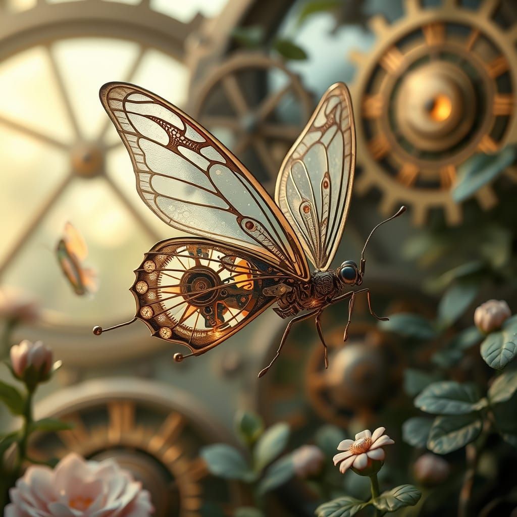 steampunk butterfly