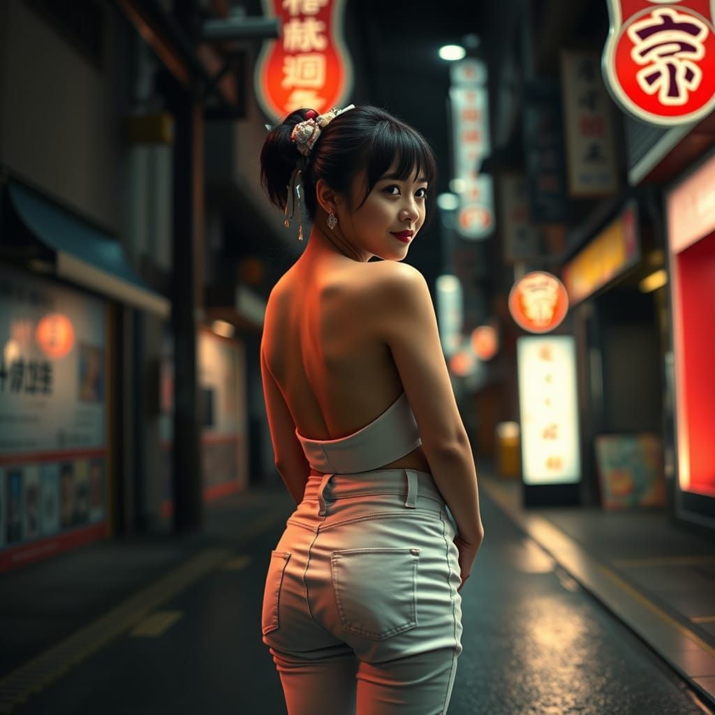 Geisha in Jeans: Tokyo Street Scene