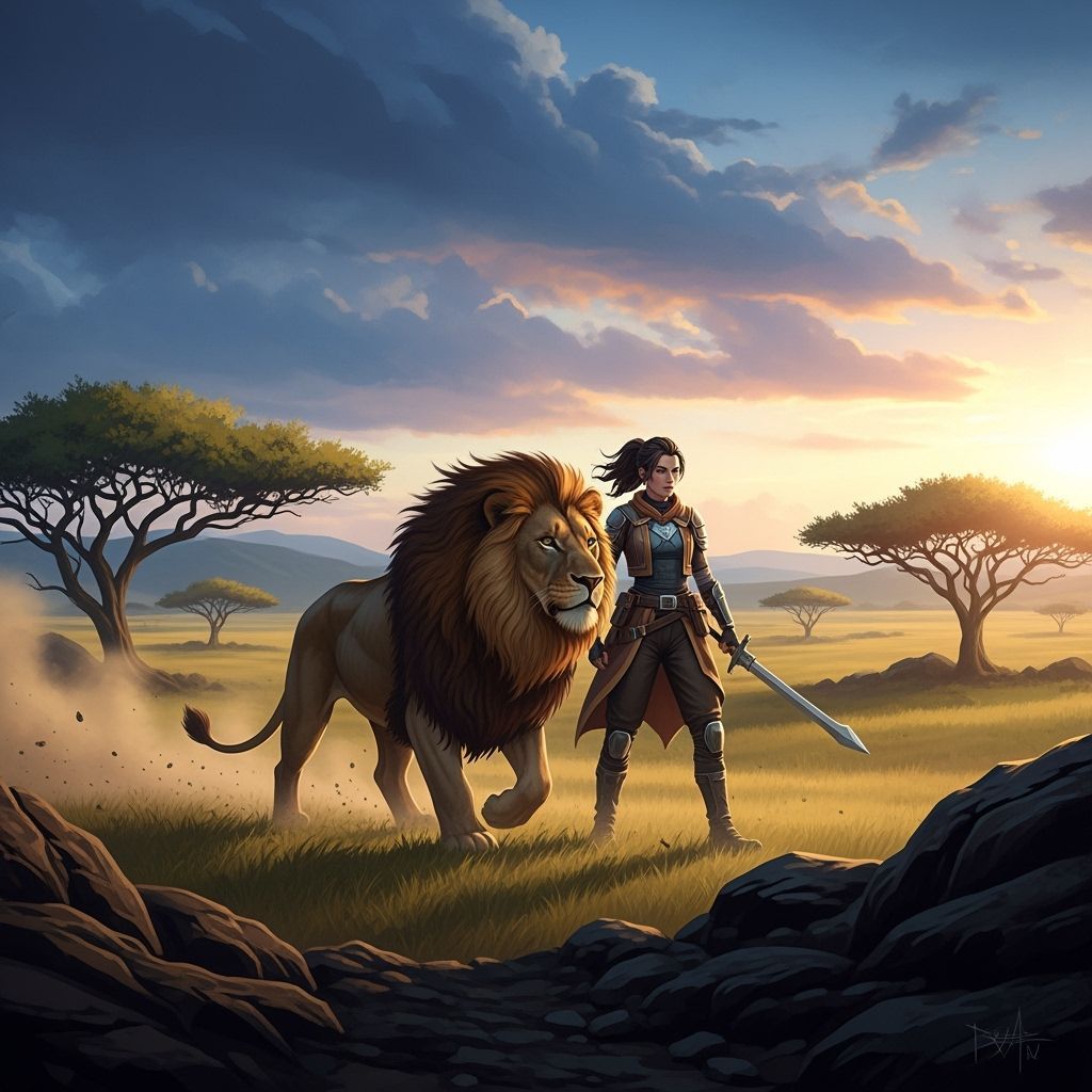 Leonora the Unyielding: Courage in the Savannah