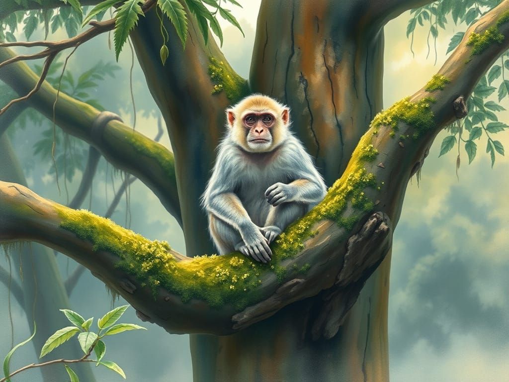 Macaque Monkey