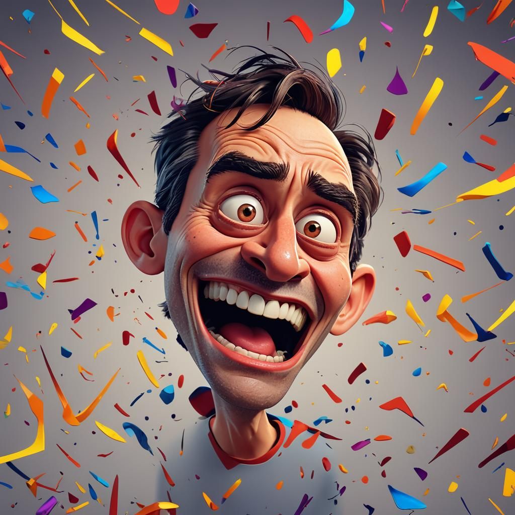 Funny Faces: A 3D Pixar-Style Character Portrait
