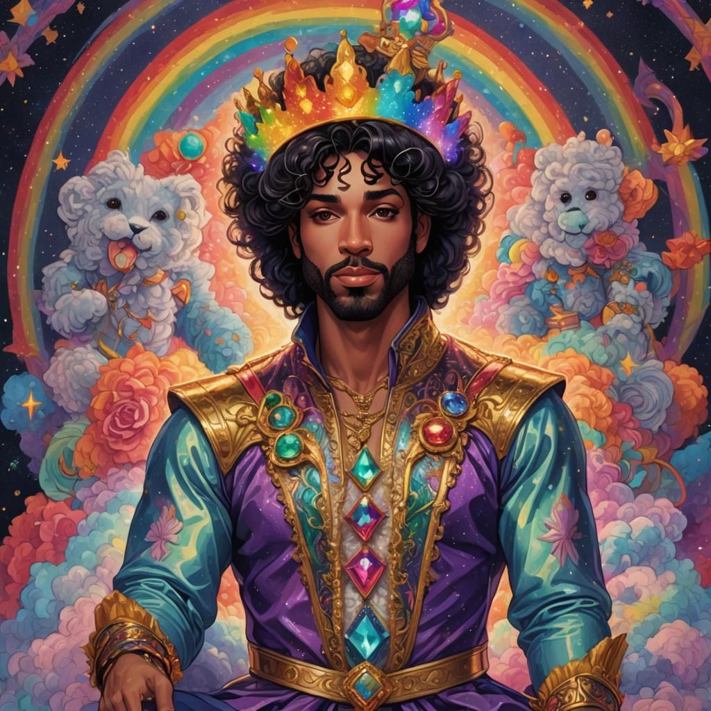 Handsome prince of the rainbow