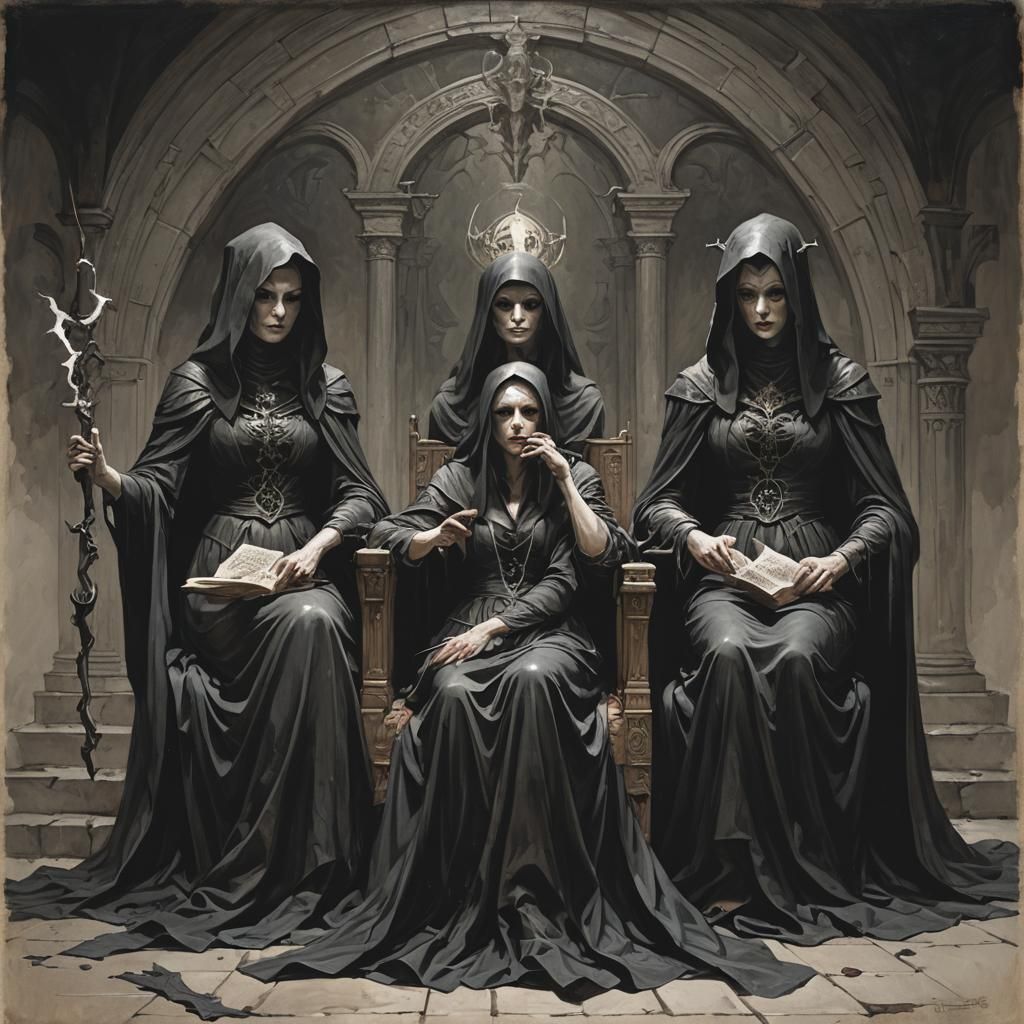 The three fates and Mother Destiny