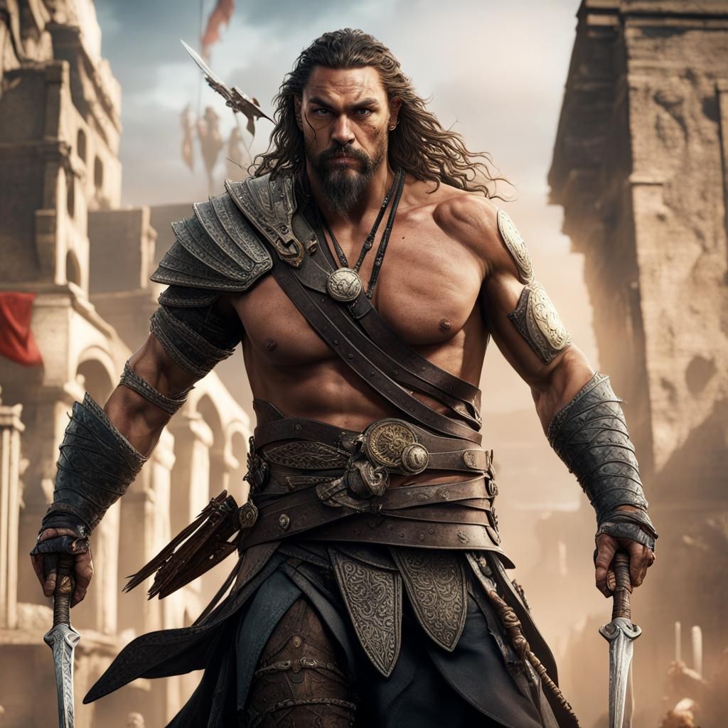 Jason Momoa as Assassin's Creed Warrior