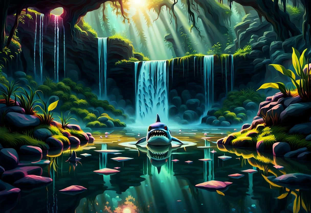 (The suns ray light thevpond1.5) .(A unsettling, uncanny, li...