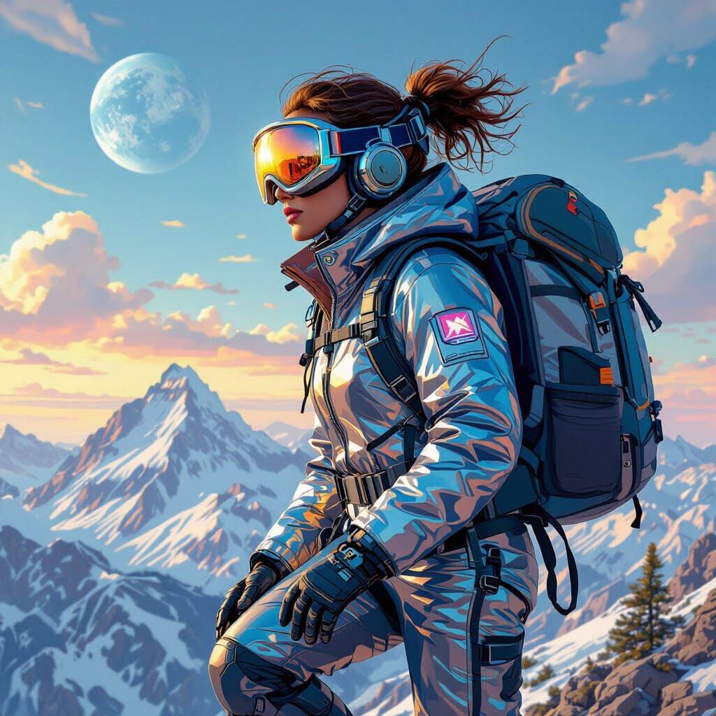 Aquarius Climbs Teton: A Futuristic Sci-Fi Adventure