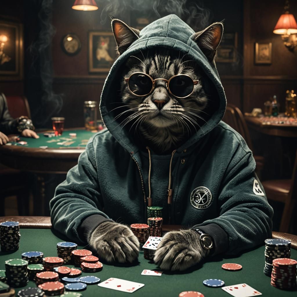 Poker Cat