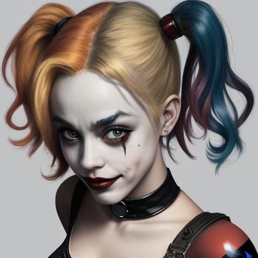 Harley Quinn AI Rendition
