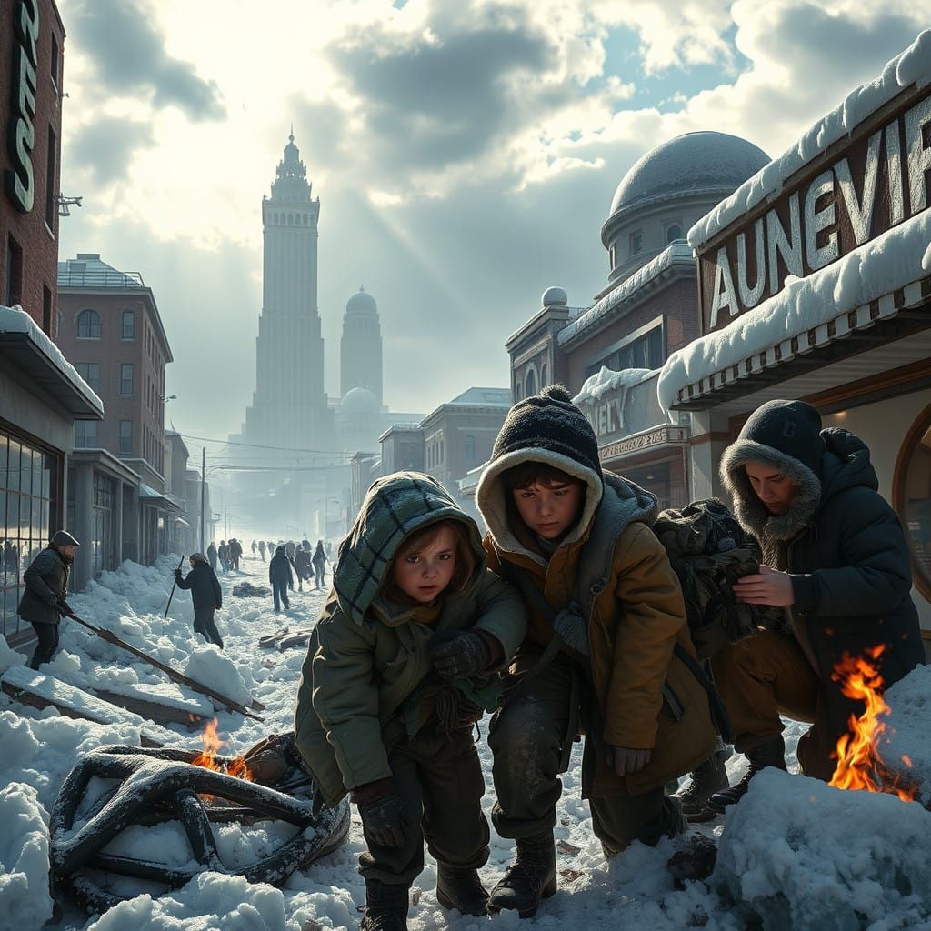 Surviving Winters in a Frozen Los Angeles Apocalypse