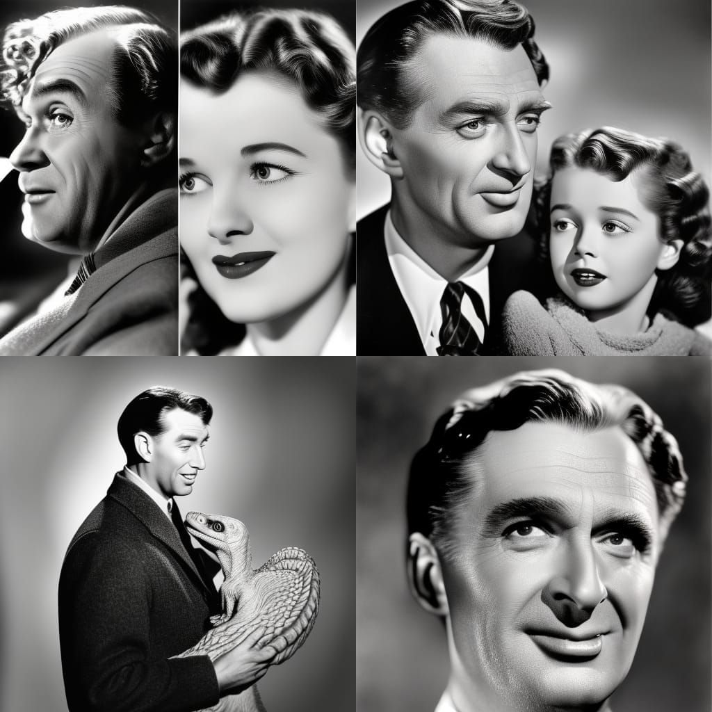 Velociraptor in Wonderful Life, Professional Portrait