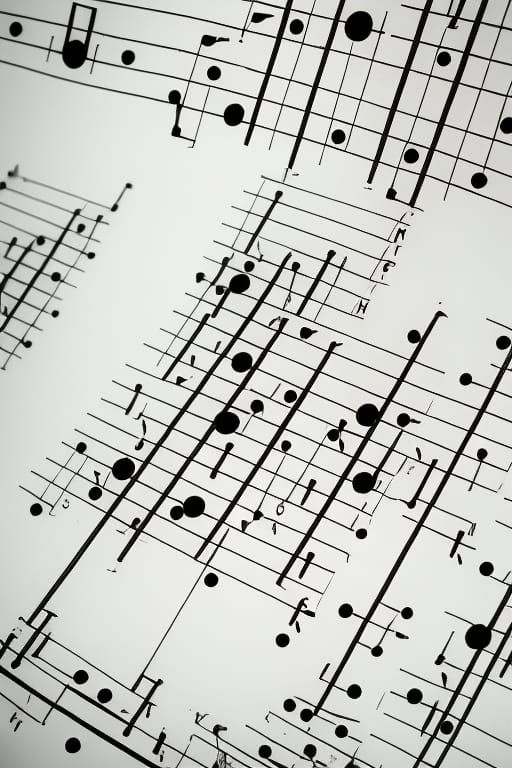 Surreal Diagram Mixing Music, Dance, Anatomy