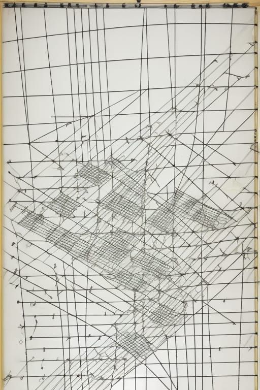 Complex Diagram of Dance and Anatomy in Technical Style