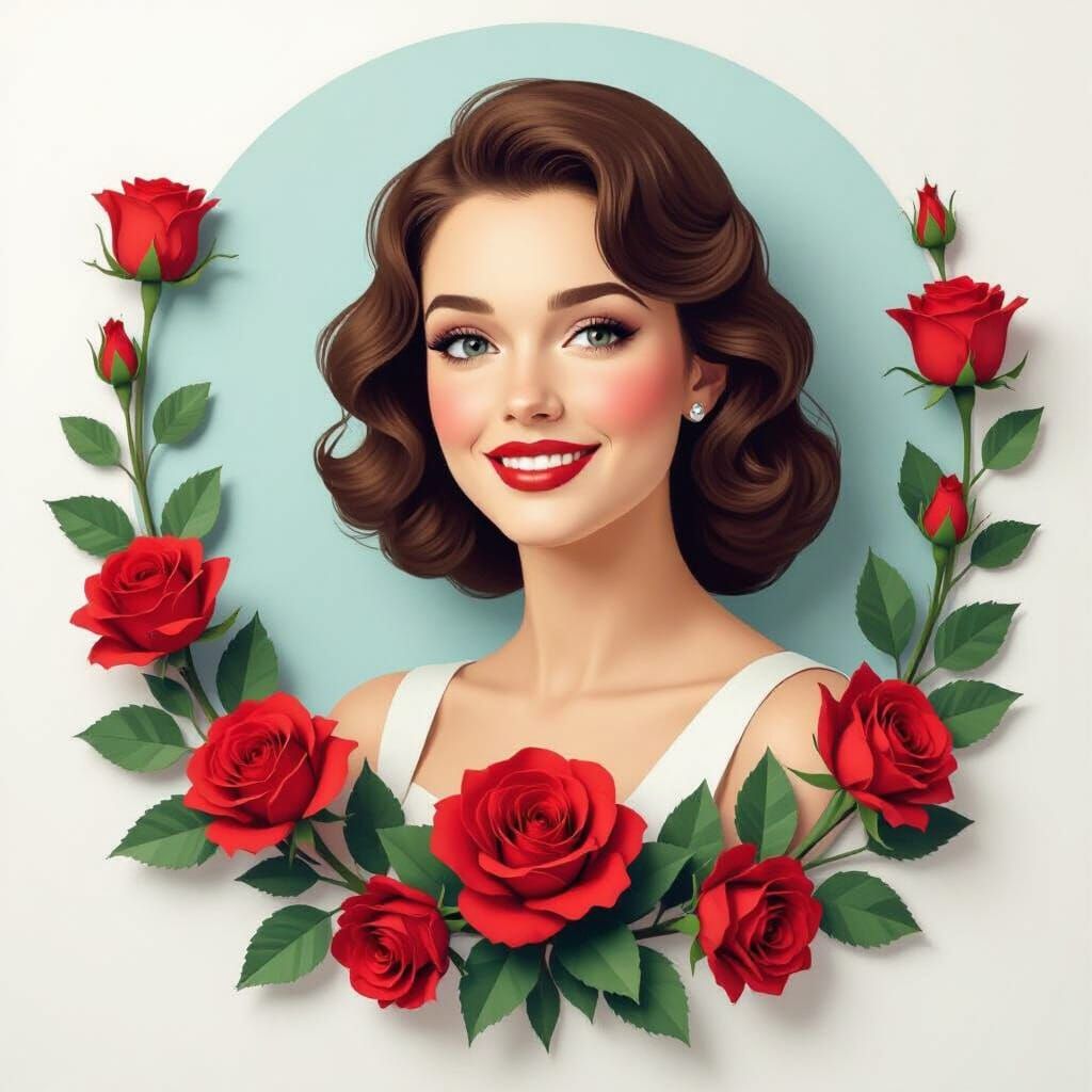 Marie Osmond Singing Paper Roses in 1970s Style