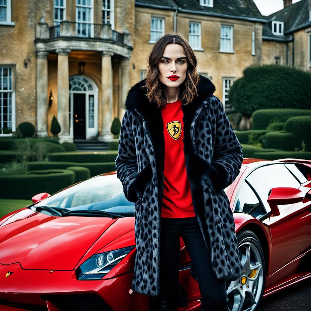 Keira Knightley as Hufflepuff Girl: Hyperrealistic Photo